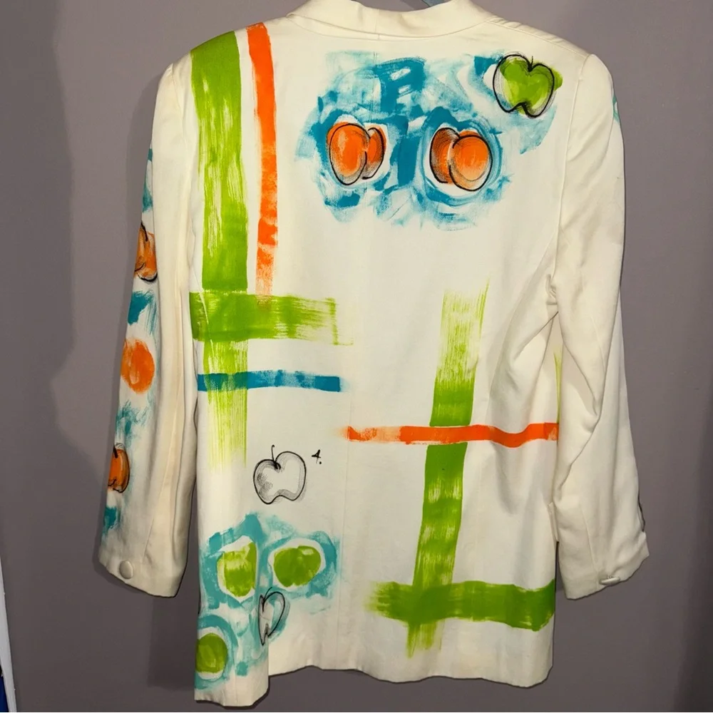 Jacket‎ Required apples blazer Jacket M - Picture 7 of 9
